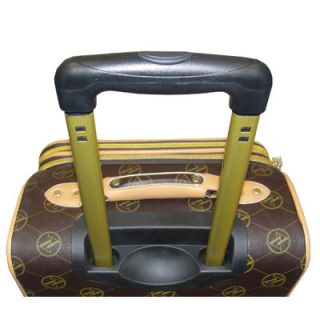 Adrienne Vittadini Signature 4 Piece Luggage Set