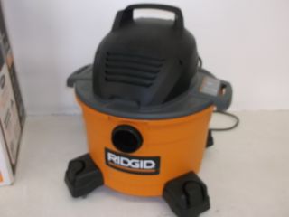Ridgid 6 Gallon 2 5 HP Wet Dry Vac Vacuum Shop Vac WD0670