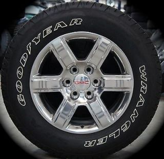 2014 GMC Sierra Yukon Polished 18" Wheels Rims Tires Silverado Suburban Tahoe