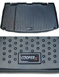 Mini Cooper Hardtop Rubber Boot Mat R56 "Cooper s" Logo