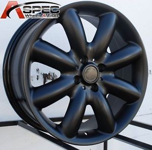 17" Black Style Mini Cooper s 8 Spoke Wheel Nankang Tires Packages New