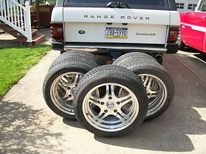 5 Boyd Coddington 20" Wheels Goodyear Eagle II Tires Range Rover Discovery