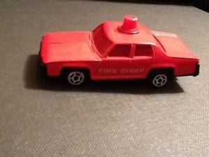 Fire Chief Toy Car Hot Wheels Matchbox