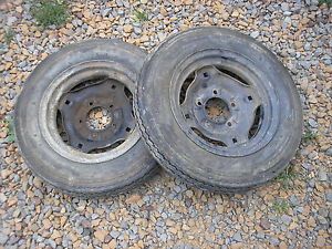 Power King Economy Tractor Lawn Mower 2418 Front Turf Tires 4 80 12