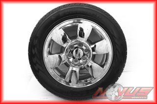 20" GMC Yukon Sierra Denali Chevy Tahoe Silverado Wheels Chrome Clad Tires