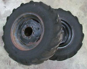 Power King Economy Tractor Rear 16" inch Wheels and Tires 8 00 16