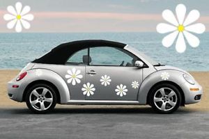 30 Large Daisy Flower Car Graphics Decals Stickers