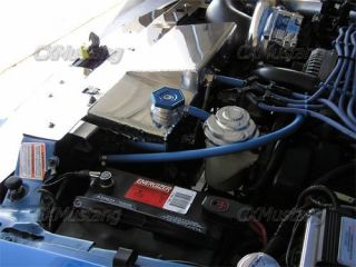 Aluminum Coolant Overflow Tank for 96 04 4 6 V8 Ford Mustang Cobra GT