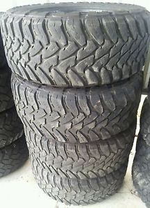 4 33x12 50R18 Toyo Open Country M T Tires 33x12 50x18 Mud Terrain 33 inch 18 MT