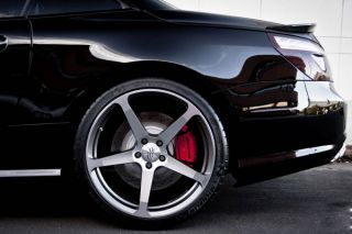 20" Benz W210 E320 E350 E500 E55 CEC C884 Gunmetal Concave Staggered Wheels Rims