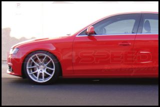 19" Niche Targa Silver Fits Audi A3 8P A4 S4 B7 B8 19x8 5 Concave Wheels Rims