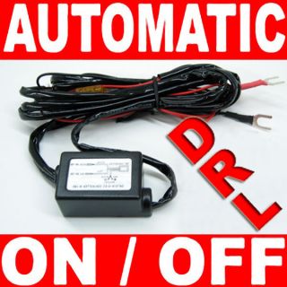 LED Daytime Running Light DRL Relay Harness Auto Control on Off Switch Hummer