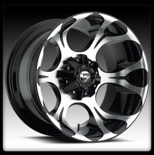 20" Fuel Dune Black Machined Rims 37x13 50x20 Toyo Open Country MT Tires Wheel
