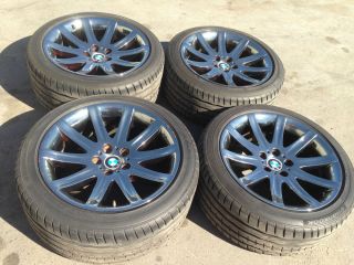 BMW E65 760LI 745i 745LI Wheels Wheel Set Tires Rimes Staggered Chrome 19"