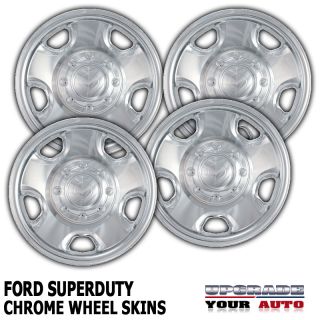 2005 2009 Ford Superduty 18" Chrome Wheel Skins