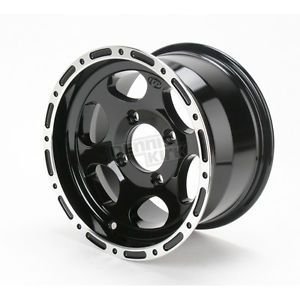 ITP 12 in Black Cast C Series Type 7 Aluminum Wheel 1228153536B Kawasaki