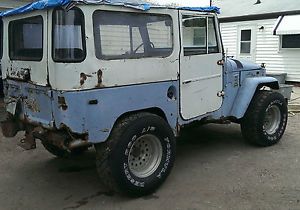 1970 Toyota Land Cruiser Project Engine and Trans Runs Great
