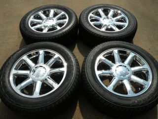20" Factory GMC Yukon Chrome Wheels Tires Chevy Tahoe Suburban XL Sierra 19