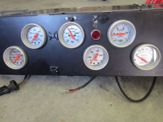 Auto Meter Gauge Dash Panel NASCAR