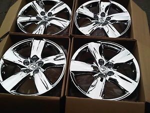 19" Lexus LS460 LS460L Factory Original Wheels Rims Chrome 74196