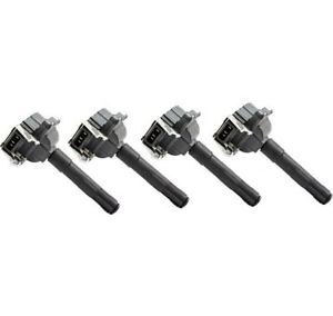 Ignition Coil Pack Set of 4 New VW Audi A4 Volkswagen Passat 99 98 97 1999 1998