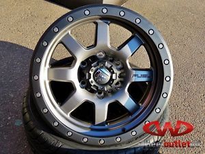 17'' Fuel Trophy Wheels All Terrain Tires Rugged New 2013 Style Clean