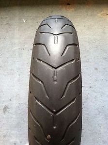 Dunlop D408F 130 80B17 Front Whitewall Harley Davidson Motorcycle Tire