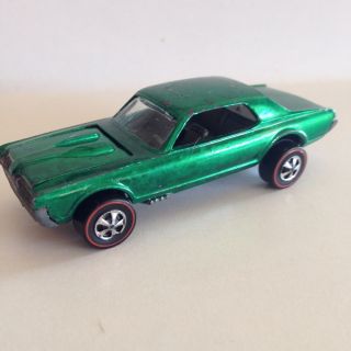 Hot Wheels Redline Custom Cougar Green