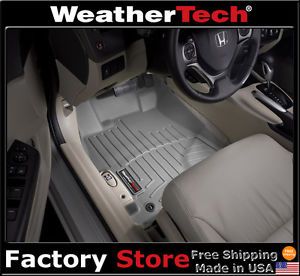 Weathertech® Floor Mats Floorliner Honda Civic Sedan 2012 2013 Grey