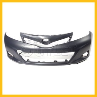 2012 2013 Toyota Yaris Front Bumper Cover New TO1000381 Primered Plastic L Le HB