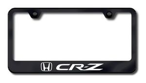 Genuine Honda Merchandise crz Black License Plate Frame