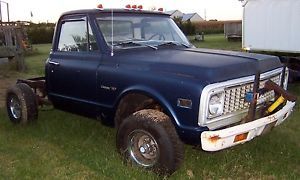 72 Chevy 4x4 Short Bed Truck Pickup for Restoration or Parts 4WD K10 71 1972