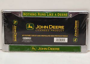 John Deere License Plate Frame