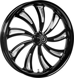 Custom Rims 23" Wheel Package Includes Avon Tires