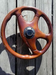 NRG Wood Grain Steering Wheel