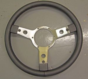 MGB 14" Leather Wrapped Aftermarket Steering Wheel