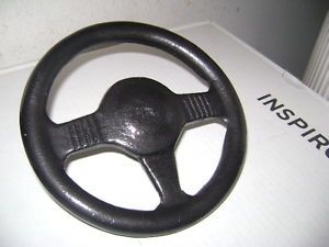 Custom Steering Wheel for Pedal Car Aluminum Look