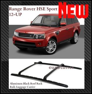12 Up Range Rover HSE Land Rover Aluminum Black Roof Rack Rails HSE Model Only