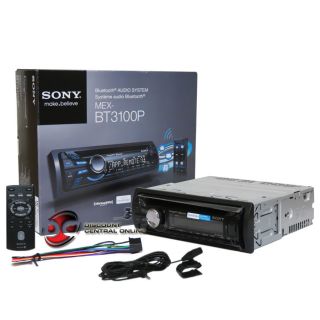 Sony Mex BT3100P Car Stereo  CD Player Front USB Aux in Bluetooth Remote