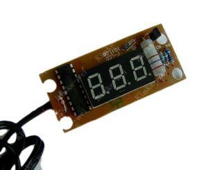12V 24V Car LCD Battery Voltage Meter Monitor New