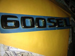 600SEL ABS Gold Emblem Original Mercedes Benz Parts Germany Made