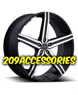 22 inch VER228 B M Rims Wheels and Tires Ridgeline Acura MDX Rangerover Camaro