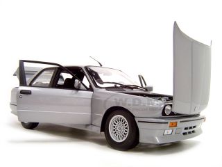 1987 BMW M3 Street Grey 1 18 Minichamps Diecast Car