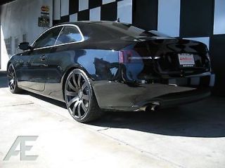 20 inch Chrysler 300 LX 300C SRT8 Wheels Rims and Tires HR4 Matte Black