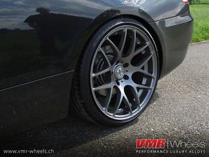 19" VMR V710 Gunmetal Wheels Rims Fit Audi S6 C4 C5 C6 C7