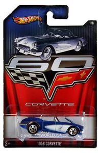 2013 Hot Wheels Corvette 60th Anniversary 1 1958 Corvette