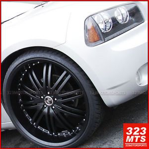 24 inch Rims Wheels Dodge Magnum Charger 2CRAVE 11 NO11 300C Crysler Wheels