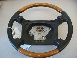 Jaguar XJS Wood and Black Leather Steering Wheel 1996