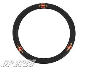 ISU Iowa State Cyclones NCAA Genuine Leather Steering Wheel Cover BMW Jaguar