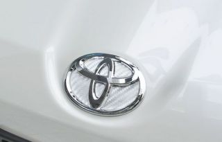 2012 2013 Toyota 86 ZN6 Scion Fr s Front Carbon Emblem Ornament JDM